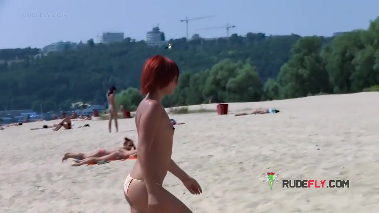 Sensual Nude Beach Girl