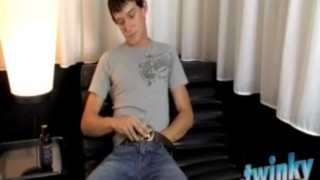 Hot emo boy Andy Kay blows a load