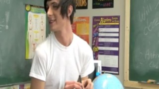 Biology study buddies get naughty