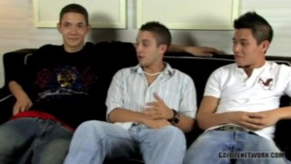 Trevin, Michael and Ty Jerk Race