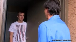 Cheating on His Wife with a Sexy Guy