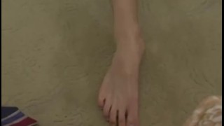 Seth jerks his Irish Cock