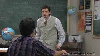 Teacher Plugs Student Asshole