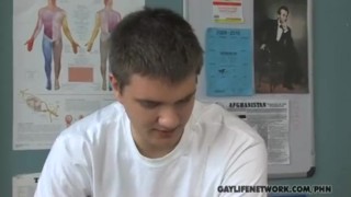 Twink project partners end up fucking