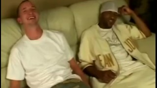 Latin Men Fucking on the Couch