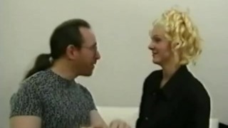 Beautiful blonde Alexandria Clear in a steamy threesome hardcore