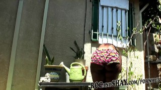 TRIBAL WARRIOR FUCKS BIG ASS BLACK GIRL !!