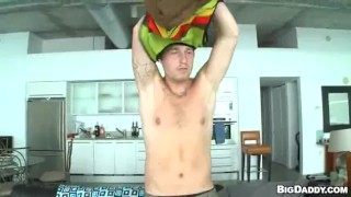 Curious Guy Takes The Hammer