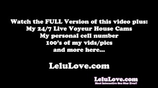 Lelu Love-POV Catsuit BJ HJ Cumshot