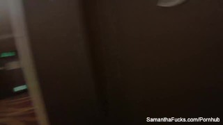 Naked Across America as Samantha Saint travels to San Francisco