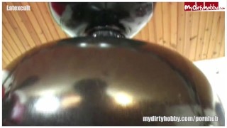 Hot latex fetish