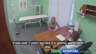 FakeHospital Hot blonde gets the full doctors treatment