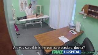 FakeHospital Hot blonde gets the full doctors treatment