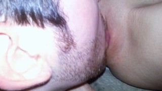 B-Day pussy cream eating!