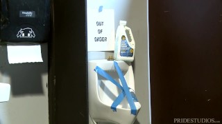 Extra Big Dicks - Toilet Voyeur