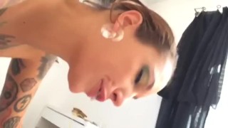 blowjob in a webcam supershow (cam4)