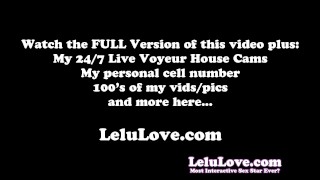 Lelu Love-Interview Striptease And Masturbation