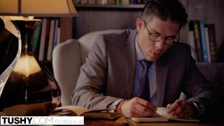 TUSHY First Anal For College Student Goldie