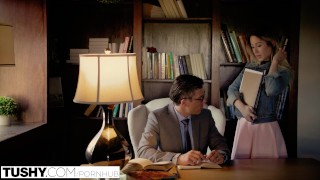 TUSHY First Anal For College Student Goldie