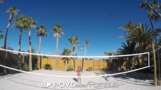 POVD - Anissa Kate gets her ass fingered and fucked POV style