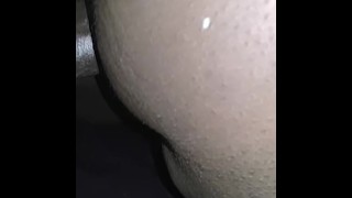 Wet pussy takes black dick