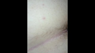 Chaser fuck his cum into slut chub cunt