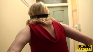 British bdsm housewife dominated with fucking