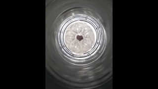 Internal cumshot POV.