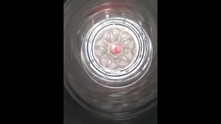 Internal cumshot POV.