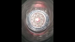 Internal cumshot POV.