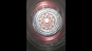Internal cumshot POV.