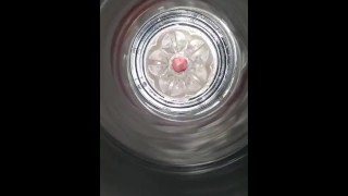 Internal cumshot POV.