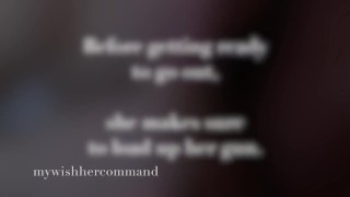 every begin has an end - close-up blowjob - with big cumload - slow-mo - MW