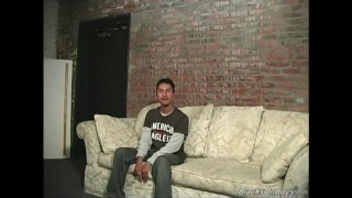 Horny latin guy gets assfucked by a black man