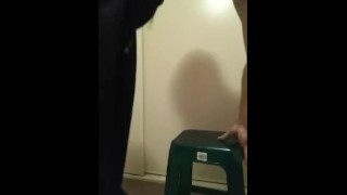 Butt/anal plug fun inside transguy's ass / FTM F2M transsexual tranny