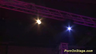 flexi lesbian sex on porn stage