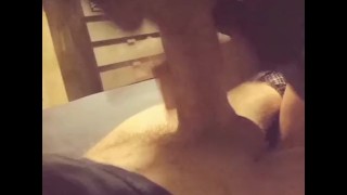 Sloppy blow job & swallow