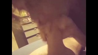 Sloppy blow job & swallow