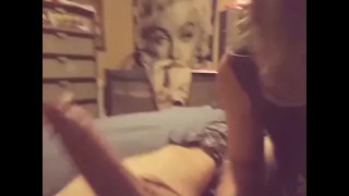 Sloppy blow job & swallow
