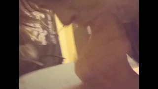 Sloppy blow job & swallow