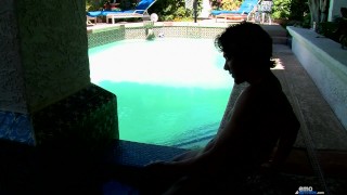 Lonely guy gets thrilled by masturbating 