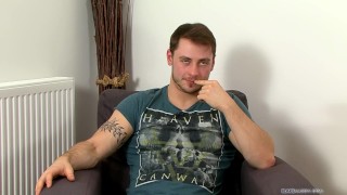 Nick Cheney strikes his shaft