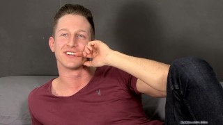 Kingsley Rippon knocks the rock