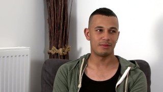 Mason Woods jerks his dick around