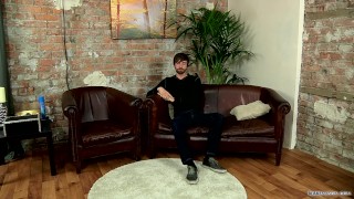 Ryan Mason does the dishes