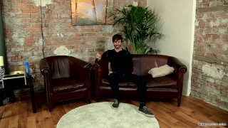 Ryan Mason does the dishes