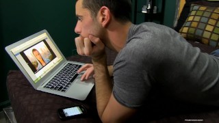 Jake Steel waiting Phillip Ashton naked in bed