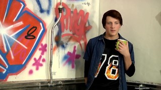 James sips Tea in a urinal while talking about his porn life 