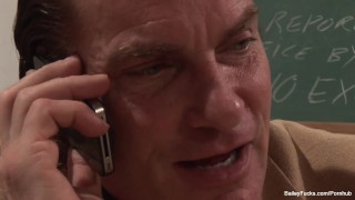 Bad girl Dahlia bangs her teacher at school