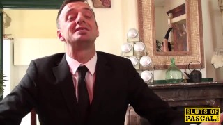 Redhead british sub assfucked and bound